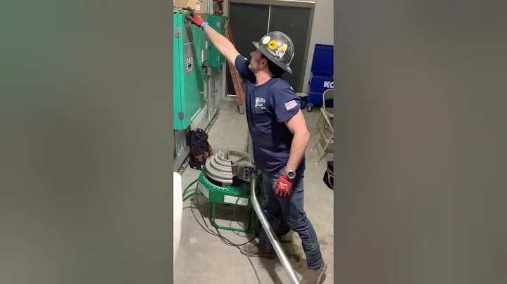 2” EMT offset bending