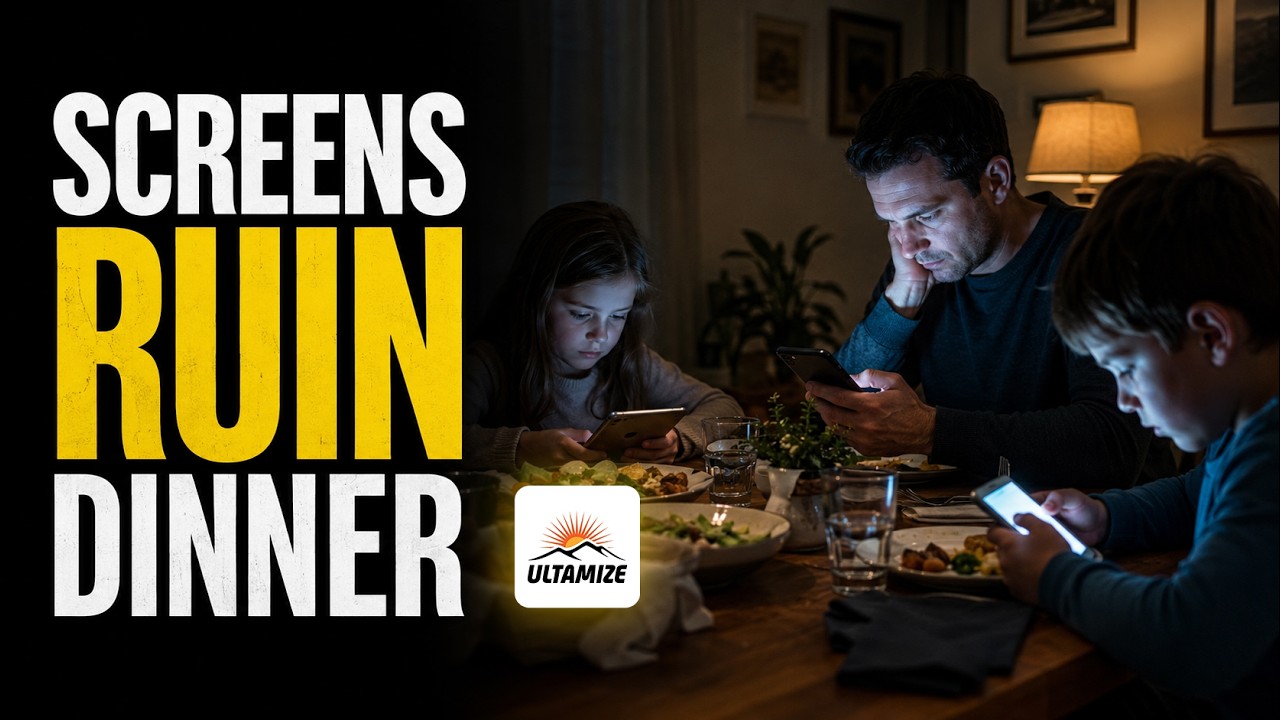 Parents Are the Real Screen Addicts: Modeling Tech-Free Dinners