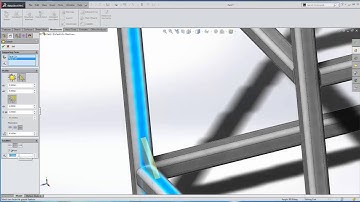 SOLIDWORKS Weldments - Corners Gussets and Bounding Box