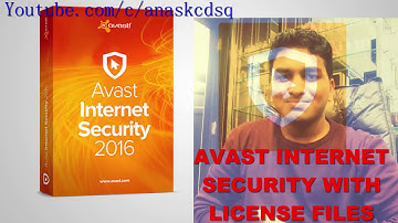 AVAST INTERNET SECURITY WITH LICENSE FILES