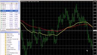 Forex trend indicator face off EMA 50 & 100