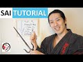 SAI Tutorial ,traditional Okinawan weapon (Ryukyu , Okinawa Kobudo)