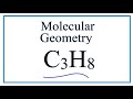 Molecular Geometry of Propane