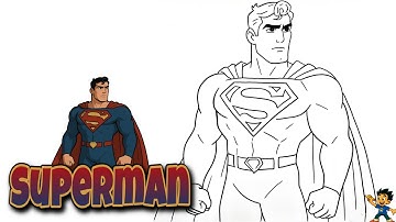 How to Draw Superman (2025) | Superman Movie #superman #drawing #superman2025 