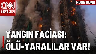 Hong Kongda Canlı Yayında Dev Patlama Ölü Ve Mahsur Kalanlar Var