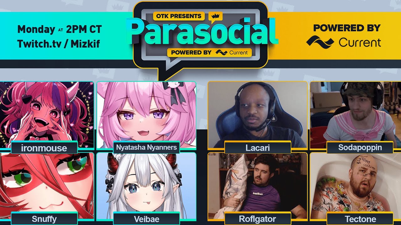 Mizkif's Parasocial Show EPISODE 6 | VTUBER vs. DEGENS - OTK [VOD]