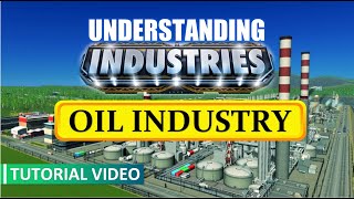 Cities: Skylines | Understanding Industries DLC - Oil Industry | Visualized Supply Chain