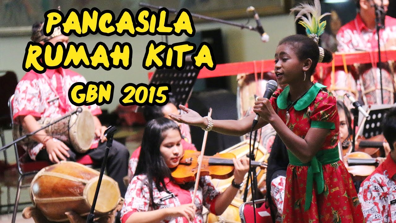 GITA BAHANA NUSANTARA (GBN) 2015 - Pancasila Rumah Kita (Cipt. Franky Sahilatua) | by MAM EO