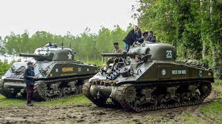 Restored WW2 veteran: M4A2 Sherman from 2nd French Armored Division
