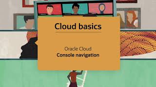 Oracle Cloud Console Navigation