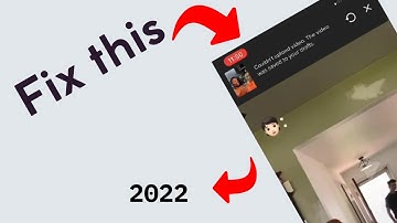 How to Fix “Couldn’t upload video. The video was saved to your drafts.” on TikTok
