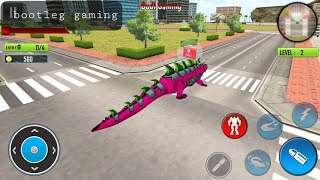 Real Robot Crocodile Simulator - Robot Transform - Android Gameplay screenshot 1