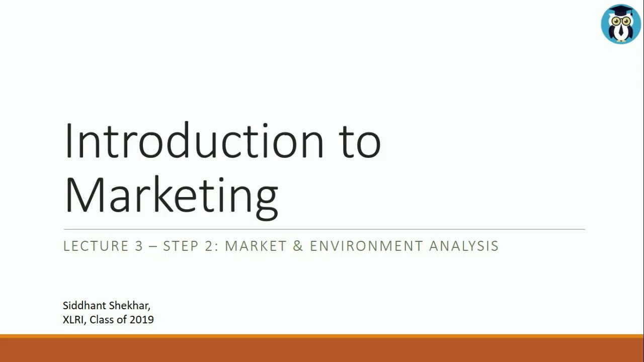 Market Environment Analysis | Marketing Management