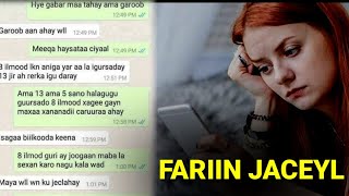 Shukaansi fariimo jaceyl qoraal ah what's app @MaaMan_143