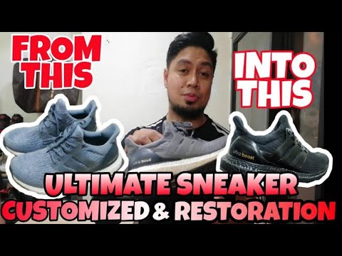 ukay-shoes-ginawang-brand-new-sneakers?-paano?-amazing-customized-/-restoration-sneaker