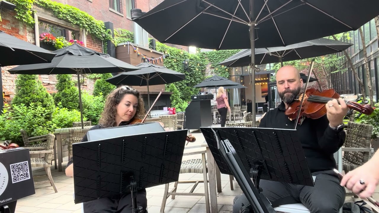 Handel Water Music: Hornpipe performed by Queen City Quartet, Cincinnati Wedding Ceremony Music