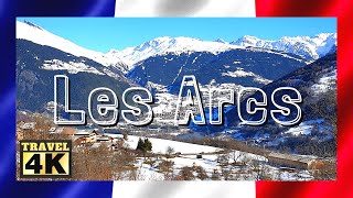 Bourg Saint-Maurice, les Arcs 1800 | The Alps in 4k Ultra HD | Travel 4k #ski #mountain