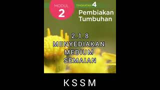 #Landskap&nurseri MENYEDIAKAN MEDIUM SEMAIAN