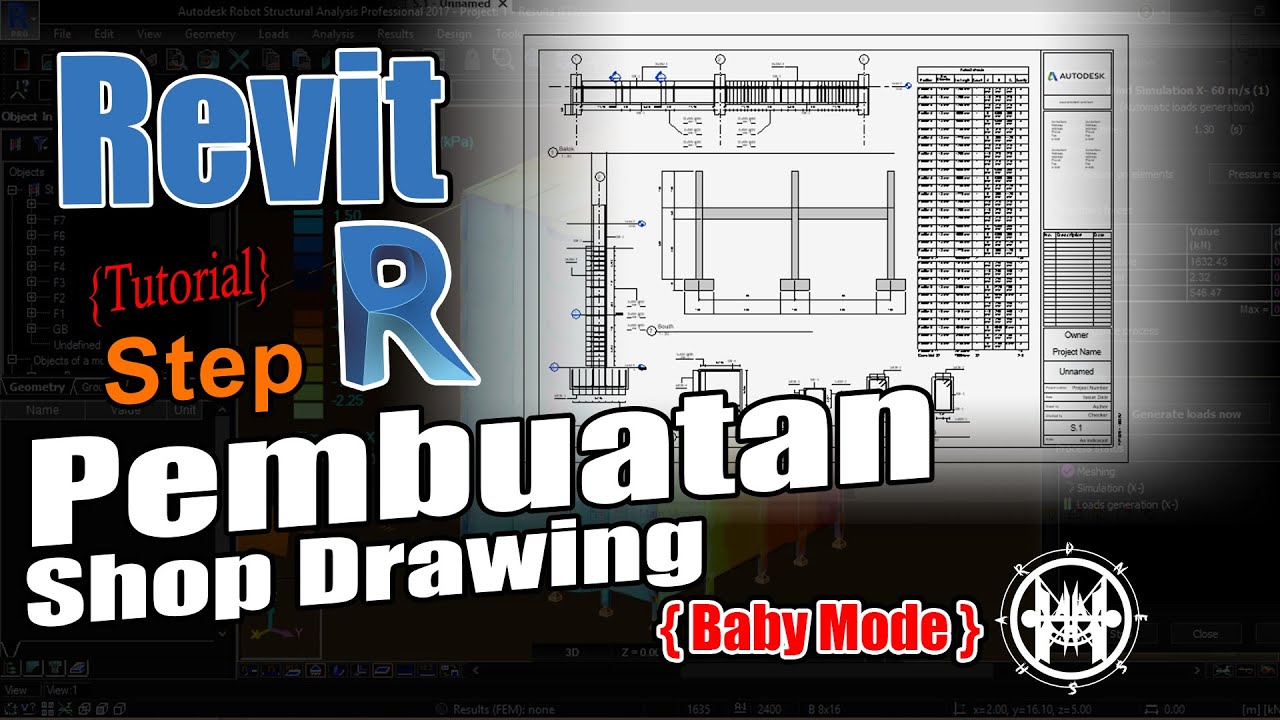 Revit Tutorial - Membuat Shop Drawing di Revit (Baby Mode) Part 2 - YouTube