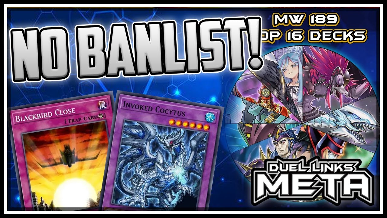 No Banlist! Darklords, Blackwings, Dark Magician Return! Meta Weekly 189! [Yu-Gi-Oh! Duel Links]