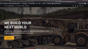 Construction Company WordPress Theme - Koncrete [One Click Demo Import]