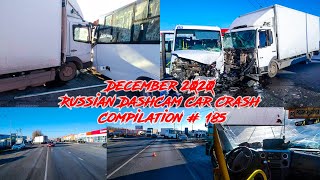 December 2020 Russian Dash Cam Car Crash Compilation # 185