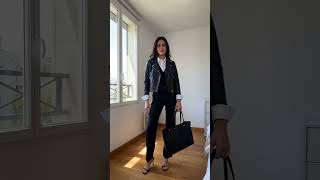 Which way would you wear this leather look?