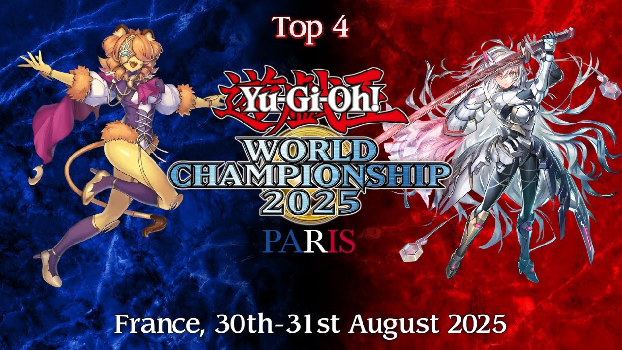 WORLD CHAMPIONSHIP PARIS │ Lunalight VS Sky Striker │ Top 4 Yu-Gi-Oh! August 2025