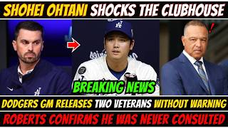 Breaking: Ohtani Shocks Clubhouse — Dodgers GM Announces Purge As Furious Roberts He Knew Nothing