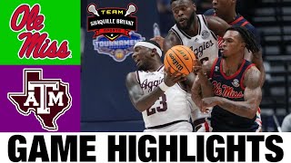 Ole Miss vs Texas A\&M Highlights | NCAA Men's Basketball | 2024 College Basketball