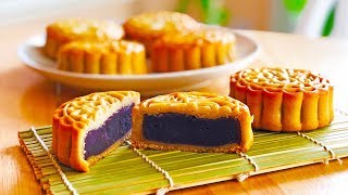 Red Bean ‪Mooncake Recipe, Happy Mid-Autumn Festival! 🥮🥮🥮 CiCi Li - Asian Home Cooking Recipes