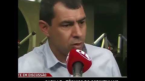 Fábio Carille disse que não sairia do Corinthians ⚽️🤔