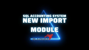 SQL Accounting system - Import Module