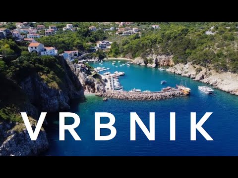 Vrbnik, Island of Krk, Croatia [FromAbove] [4K]
