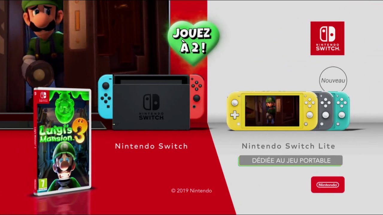 Nintendo Switch - Jeu Luigi's Mansion 3