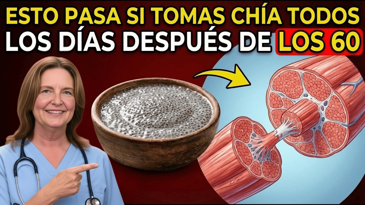 ¿Qué Pasa Si Comes Chía y Linaza a Diario Después de los 60? Una Médica Revela la Verdad