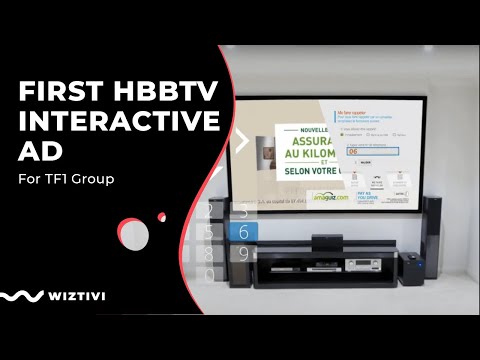 First HbbTV interactive ad for TF1 Group