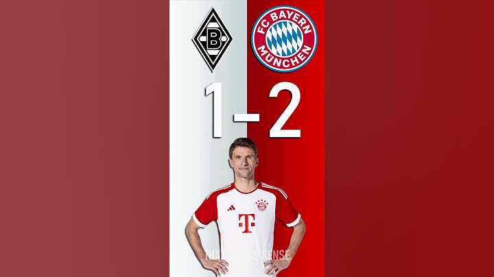 Borussia Mönchengladbach vs FC Bayern München : Bundesliga Score Predictor - hit pause or screenshot