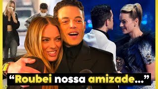 AMIZADE entre MARGOT ROBBIE e RAMI MALEK #amsterdam