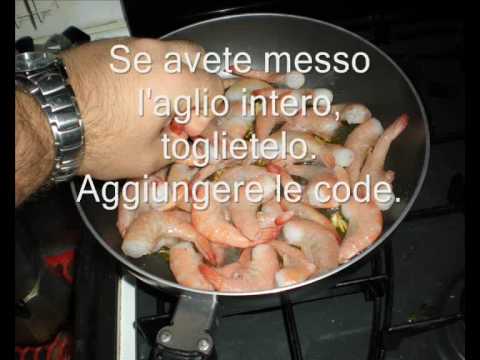 Video: Come Cucinare Le Code Di Gambero Con Suluguni