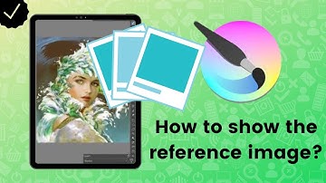 How to show the reference image on Krita?