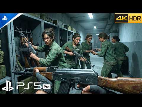 (PS5) Escape From a Heavily Guarded Russian Facility | Ultra Realistic Gameplay [4K60FPS] COD MW