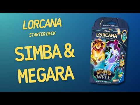 lorcana whispers in the well starter deck card list - a playmat Lorcana: Whispers in the Well