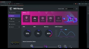 #MSI RADiX AX6600 WIFI 6 Tri Band Router Settings #howto configure