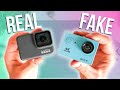 GoPro Hero 7 Silver  vs. Cheap Fake GoPro - How Bad Is a Cheap Fake GoPro?!