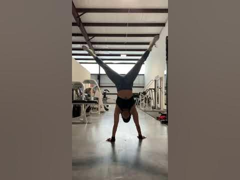 Fit at 48 handstand walking 🩰 - YouTube