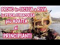 A RIVA IN SICILIA con la PESCA SUBACQUEA più adatta ai PRINCIPIANTI - Pesca Sub BASSOFONDO a RIVA