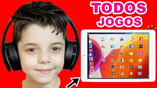 TOUR PELO TABLET DO MARCOS!! Todos os Jogos de Android para Crianças - Games  for Kids Brancoala 