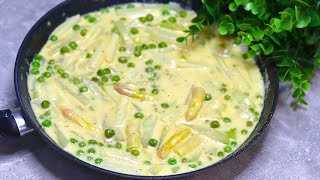 This asparagus recipe is so delicious that I make it every day! Vegetarian vegan asparagus fricassee