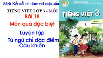 Tiếng Việt lớp 3  |  TỪ NGỮ CHỈ ĐẶC ĐIỂM, CÂU KHIẾN  BÀI 18 |